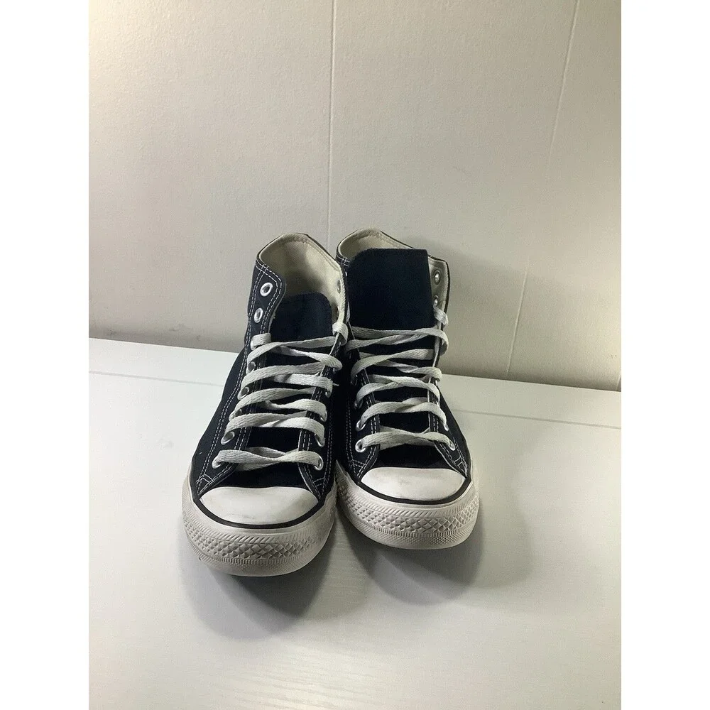 Converse Chuck Taylor All Star Hi Black White Shoes Sneakers Men’s 7 Women’s 9